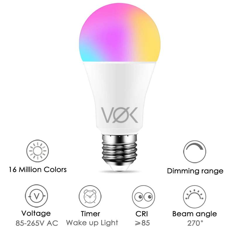 VOK Smart LED Bulb-Voklights-